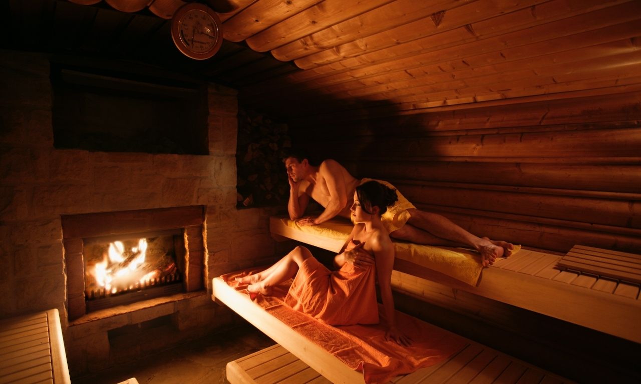 Erdsauna im Freizeitbad Atoll
