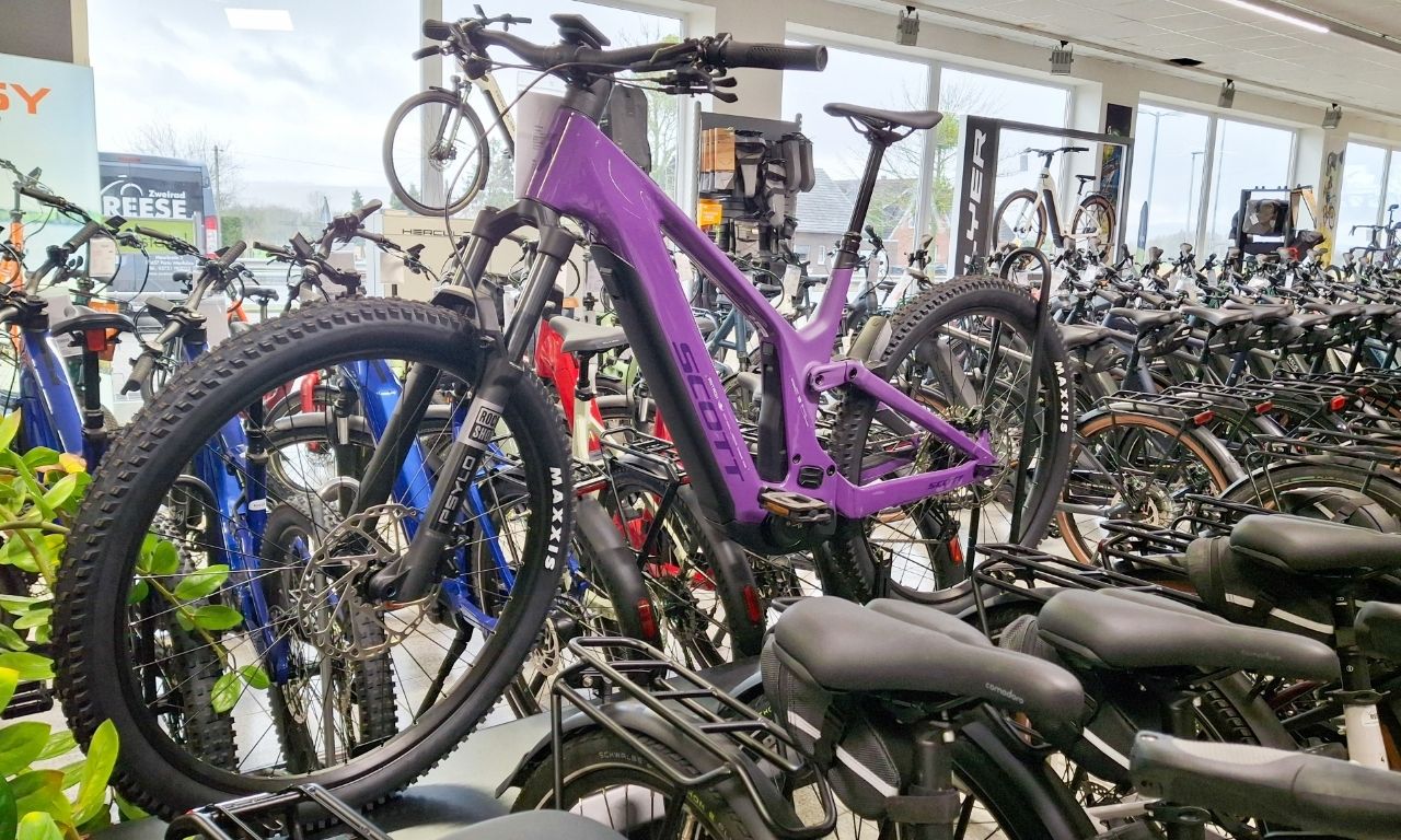 Zweirad Reese – Lila Fahrrad