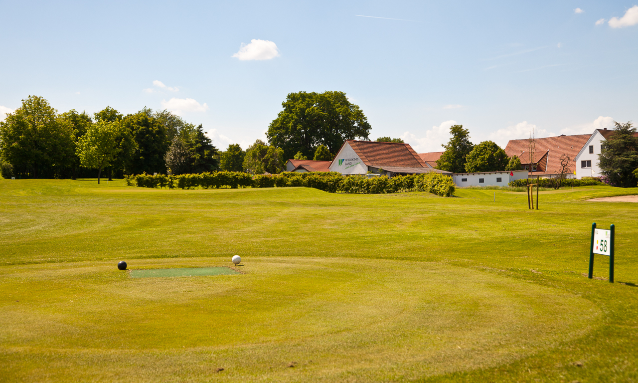 Wiese des Golf Club Widukind-Lands